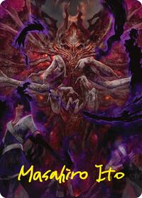 Damnation Art Card (Gold-Stamped Signature)