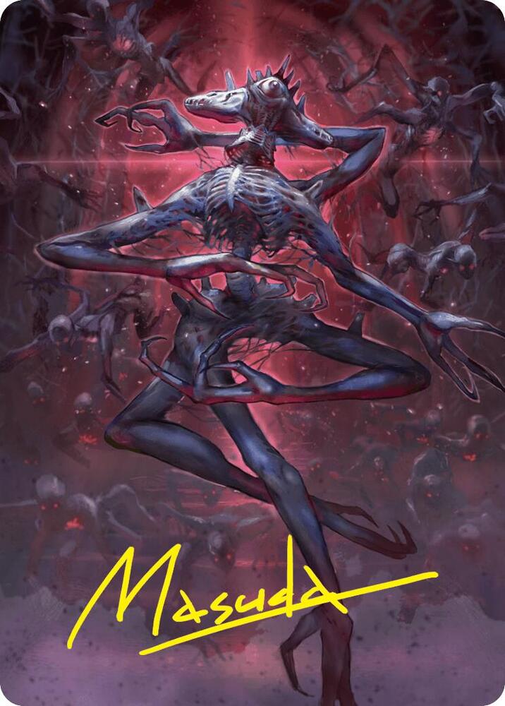 Overlord of the Balemurk Art Card (Gold-Stamped Signature) - Art