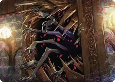 Withering Torment Art Card Gold Stamped Signature
