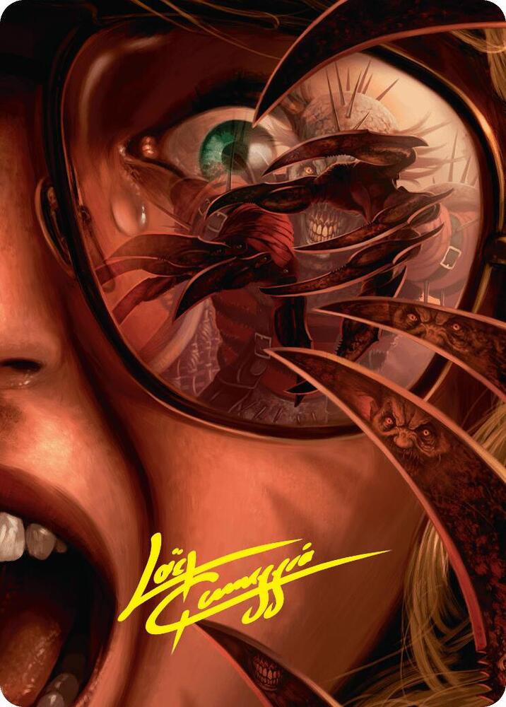 Razorkin Needlehead Art Card (Gold-Stamped Signature) - Art Series