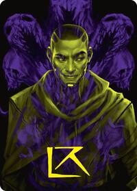 Kaito, Bane of Nightmares Art Card (Gold-Stamped Signature)