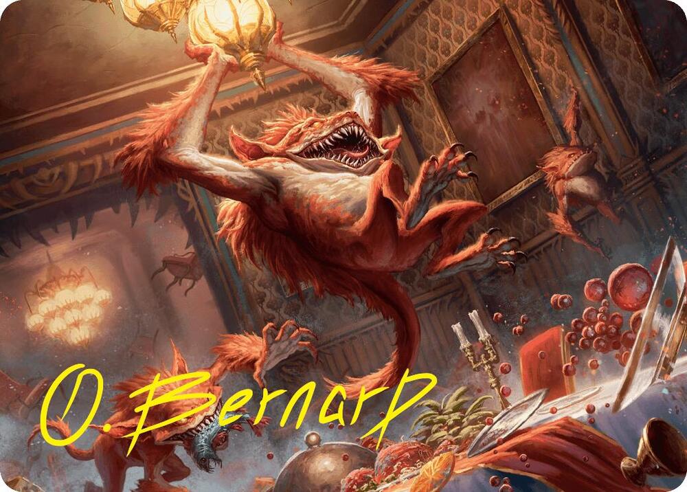 Midnight Mayhem Art Card (Gold-Stamped Signature) - Art Series