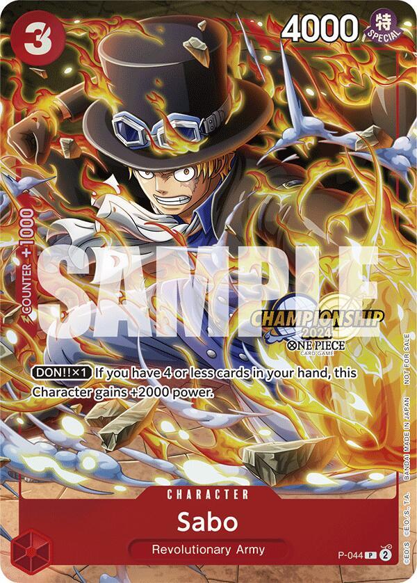 Sabo (CS 2024 Event Pack) - One Piece Promotion Cards - One