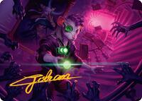 Nashi, Searcher in the Dark Art Card (21/54) (Gold-Stamped Signature)