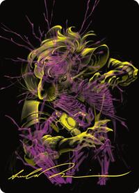 Nashi, Searcher in the Dark Art Card (43/54) (Gold-Stamped Signature)