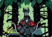 Victor, Valgavoth's Seneschal Art Card (23/54) (Gold-Stamped