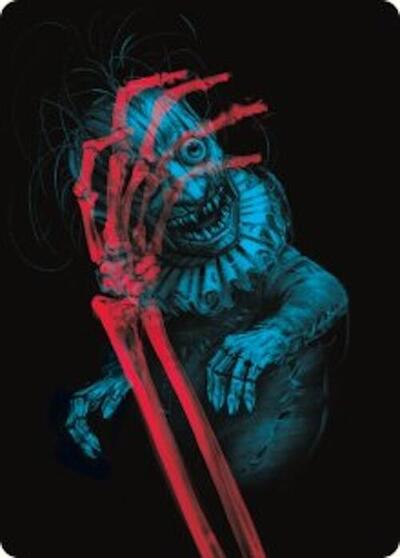 Marvin Murderous Mimic Art Card Gold Stamped Signature