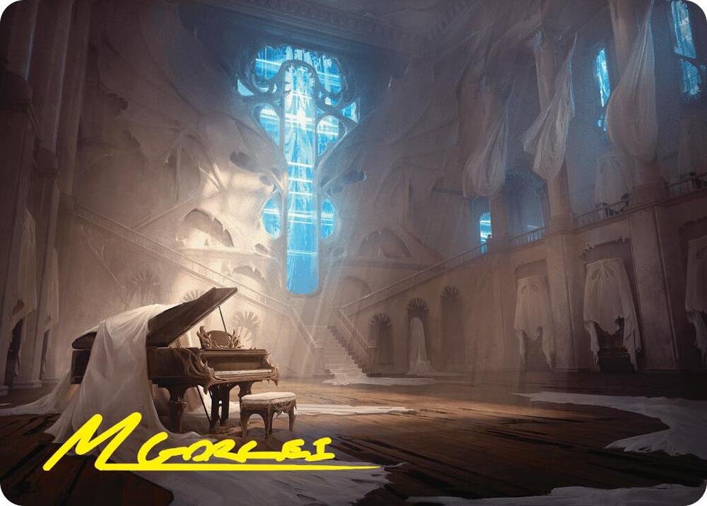 Plains Art Card (Gold-Stamped Signature) - Art Series: Duskmourn