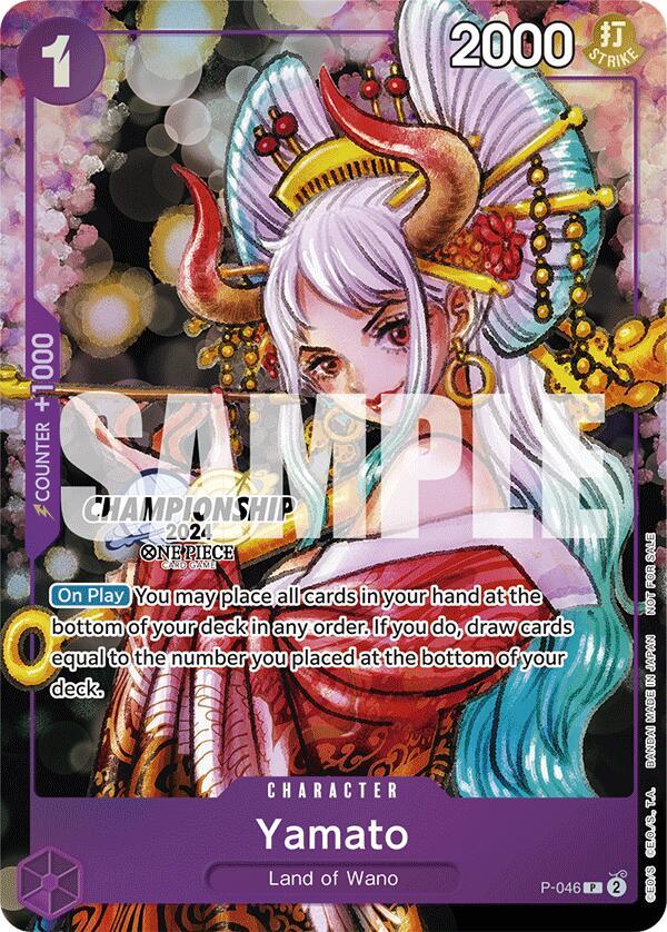 Yamato CS 2024 Event Pack Finalist onepiece card