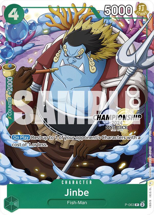 Jinbe CS 2024 Event Pack Finalist onepiece card