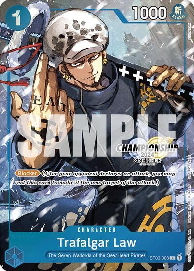 Trafalgar Law - ST03-008 (CS 2024 Event Pack Finalist) card