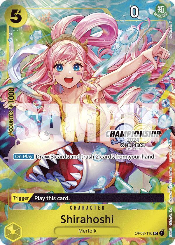 Shirahoshi (CS 2024 Celebration Pack) - One Piece Promotion Cards