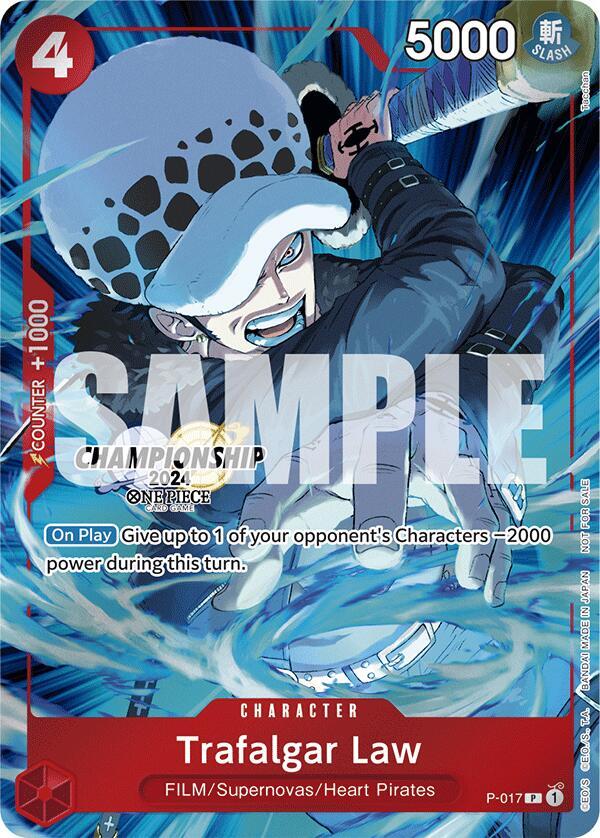 Trafalgar Law CS 2024 Celebration Pack onepiece card