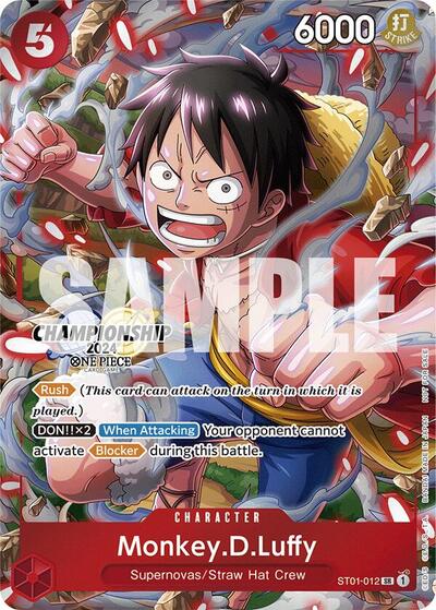 Monkey.D.Luffy (CS 2024 Celebration Pack) One Piece Promotion Cards card price