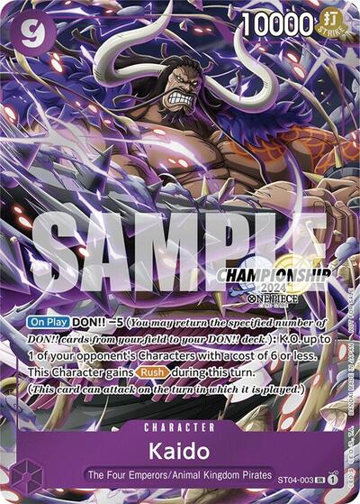 Kaido (CS 2024 Celebration Pack) card