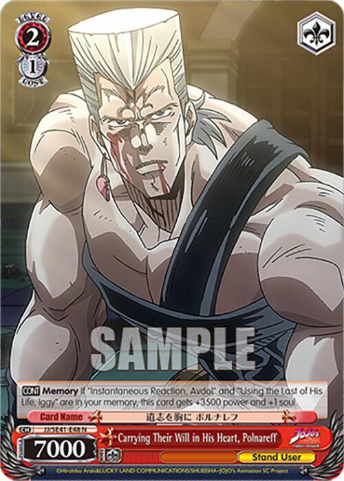 Carrying Their Will in His Heart, Polnareff