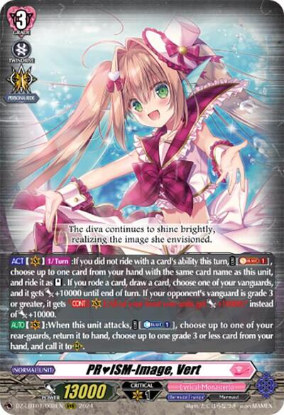 PRISM-Image, Vert