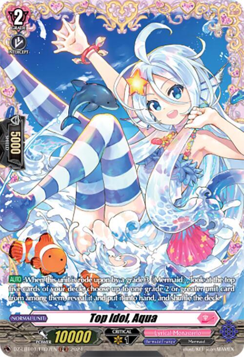 Top Idol, Aqua (FR) - DZ-LBT01: Lyrical Monasterio Sparkling Stars