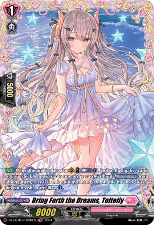 Bring Forth the Dreams, Tolteily (FR)