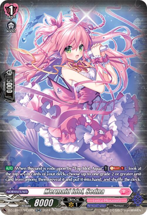marmaid.no.1 Mermaid Idol, Sedna (SR) - DZ-LBT01: Lyrical Monasterio
