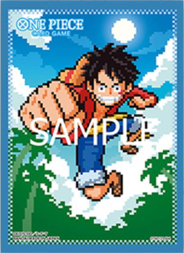 One Piece Card Game Official Sleeves: Assortment 8 - Monkey.D