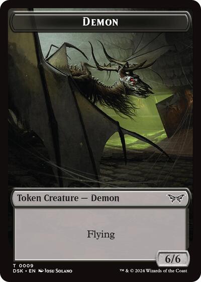 Demon Manifest Double Sided Token