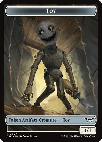 Toy Spider Double Sided Token