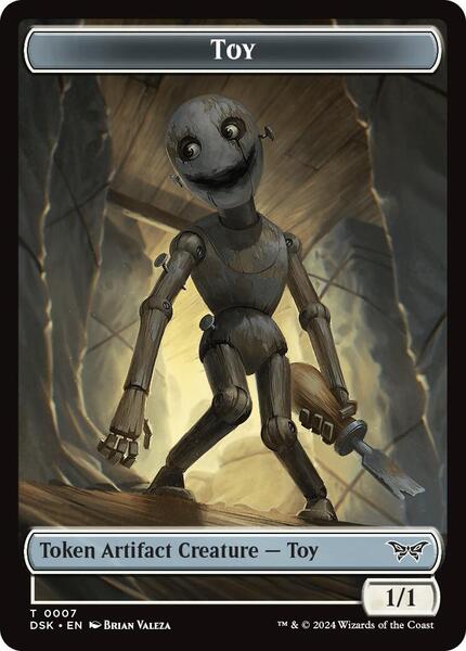 Toy // Spider Double-Sided Token - Duskmourn: House of Horror 