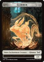 mtg manifest double faced cards Shard // Manifest Double-Sided Token [Duskmourn: House of Horror Token