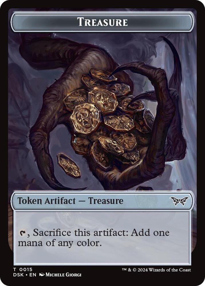 Treasure Token - Duskmourn: House of Horror - Magic: The Gathering