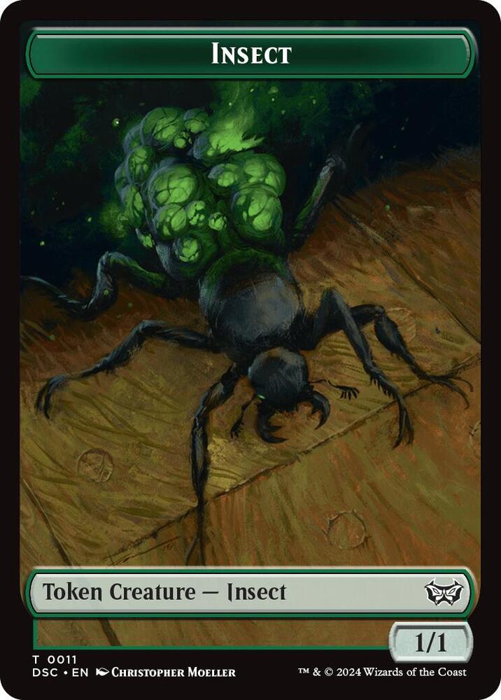 Insect (0011) // Shapeshifter Double-Sided Token - Commander