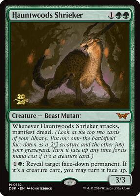 Hauntwoods Shrieker #182 – Prerelease Cards (Mythic)