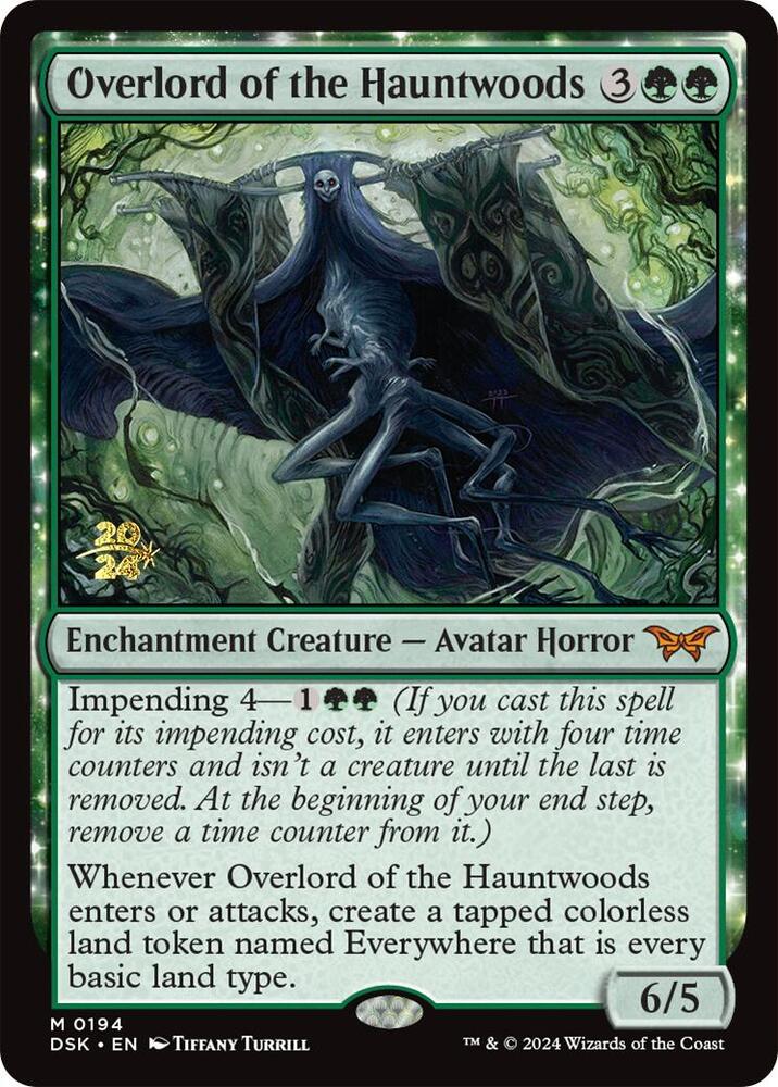 Overlord of the Hauntwoods #194s — Duskmourn: House of Horror Promos