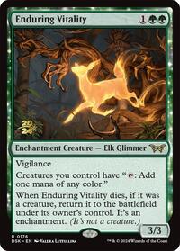 Enduring Vitality - Prerelease Cards - Magic: The Gathering card