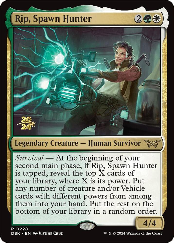 Rip, Spawn Hunter #228s — Duskmourn: House of Horror Promos