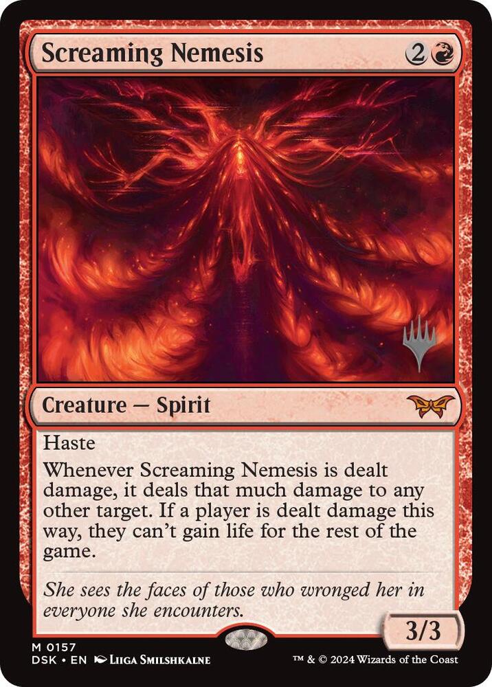 Screaming Nemesis - Promo Pack: Duskmourn: House of Horror - Magic: The  Gathering - TCGplayer.com