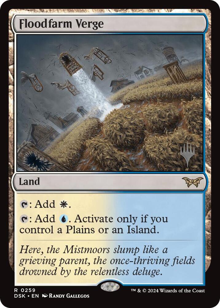 Floodfarm Verge - Promo Pack: Duskmourn: House of Horror - Magic