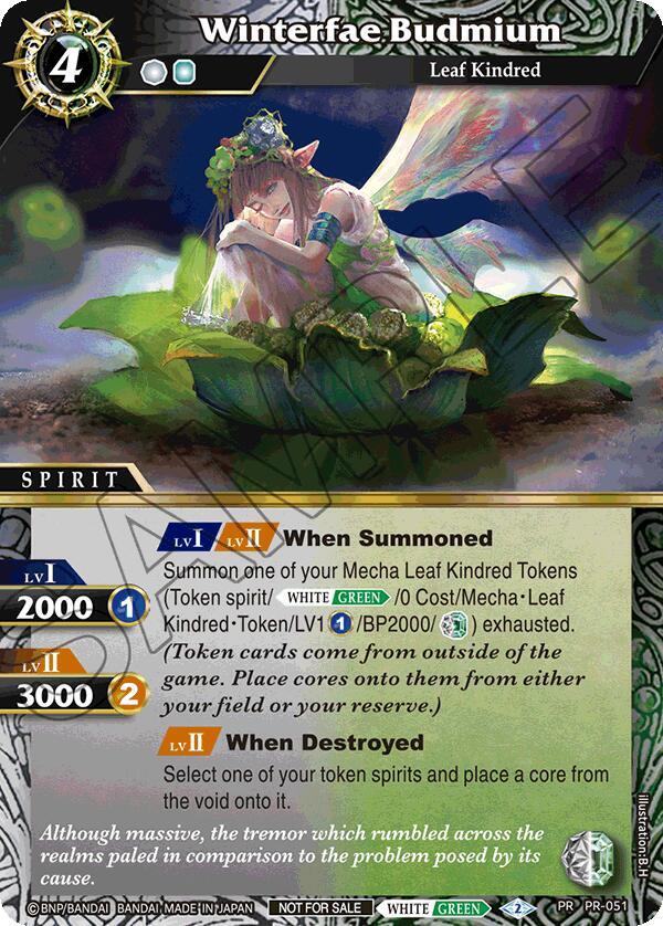 Winterfae Budmium (Store Tournament & Sealed Deck Pack Vol.1)