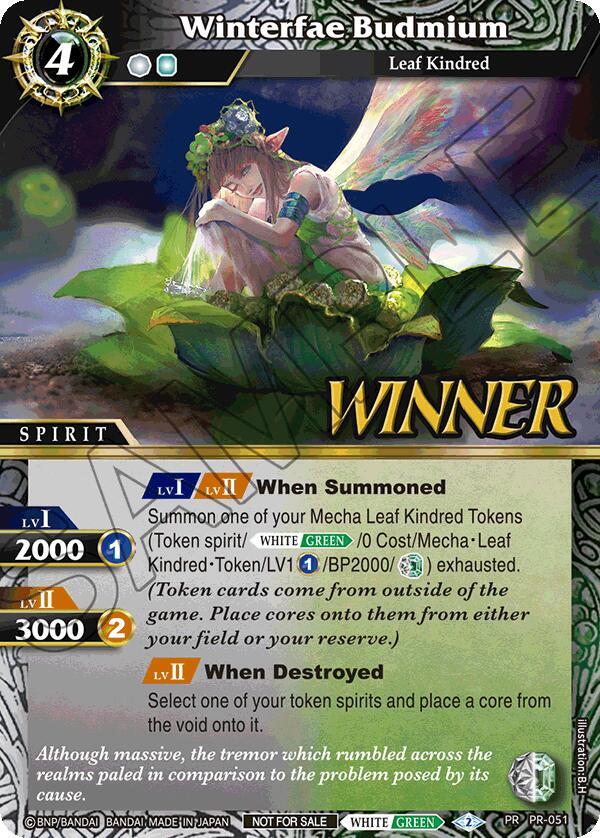 Winterfae Budmium (Store Tournament & Sealed Deck Pack Vol.1 -Winner-)