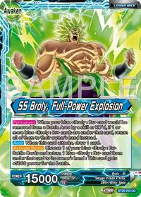 Broly // SS Broly, Full-Power Explosion card art