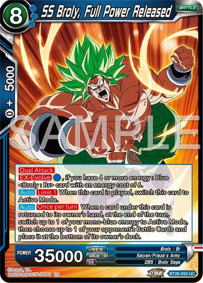 SS Broly, Full Power Released