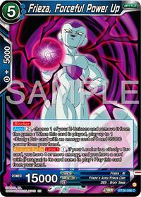 Frieza, Forceful Power Up card art