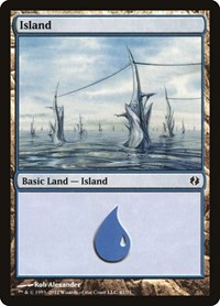 Island (41) - Duel Decks: Venser vs. Koth - Magic: The Gathering card