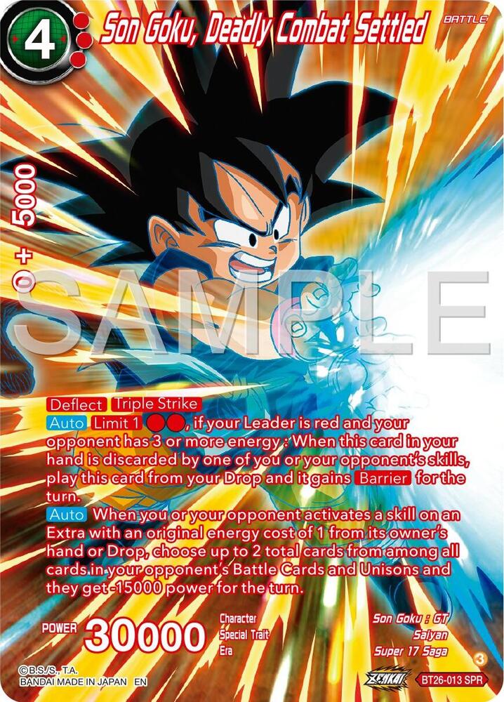 Son Goku, Deadly Combat Settled (SPR) - Ultimate Advent - Dragon