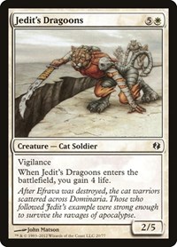 Jedit's Dragoons - Duel Decks: Venser vs. Koth - Magic: The Gathering card