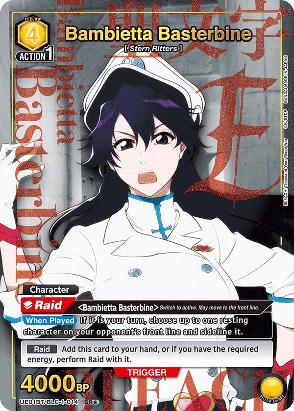 Bambietta Basterbine (014) (SR*) - UE01BT: BLEACH: Thousand-Year