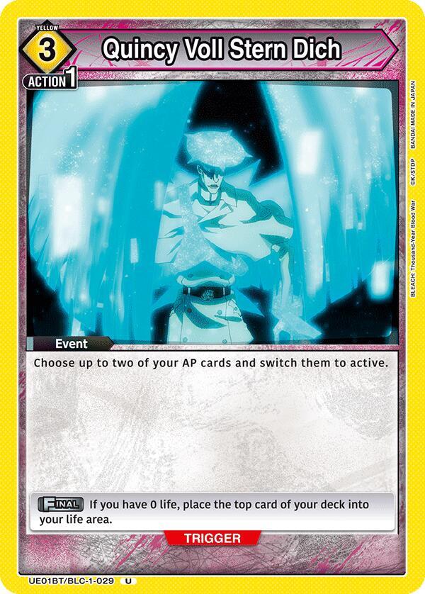 Quincy Voll Stern Dich - UE01BT: BLEACH: Thousand-Year Blood War - Union  Arena - TCGplayer.com