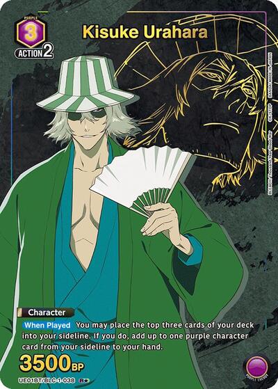 Kisuke Urahara (038) (R*) card