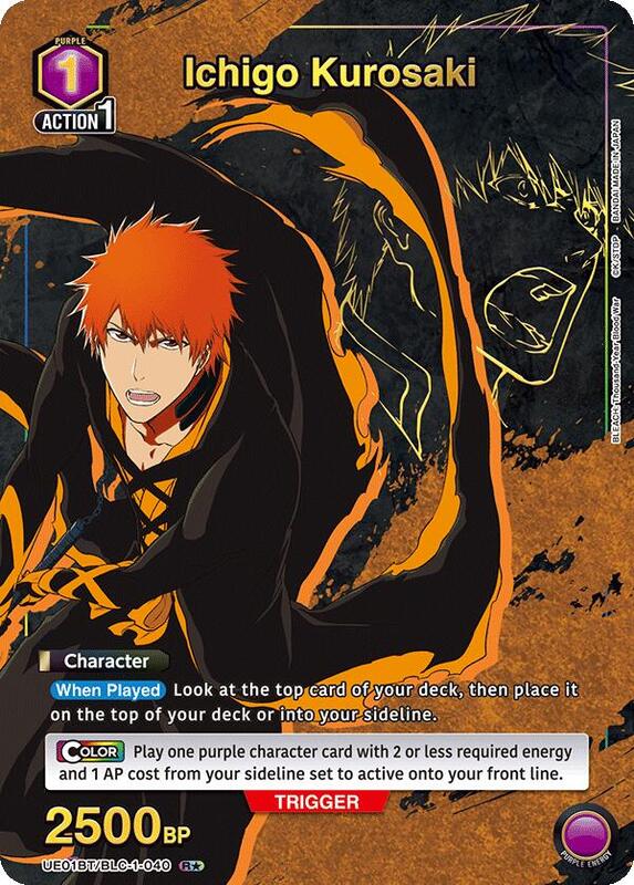 UNION ARENA Ichigo Kurosaki UAPR/BLC-1-103 PROMO CANDEGGINA - Foto 5