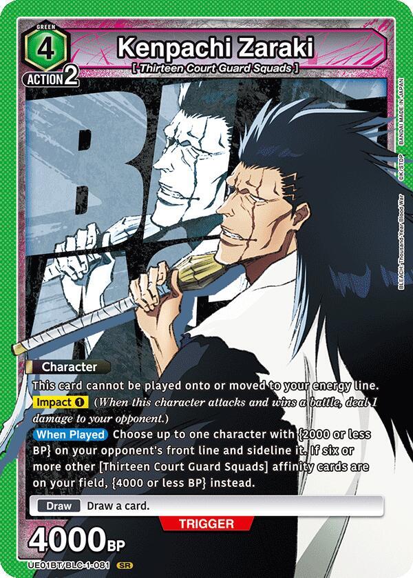 Kenpachi Zaraki (081) - UE01BT: BLEACH: Thousand-Year Blood War